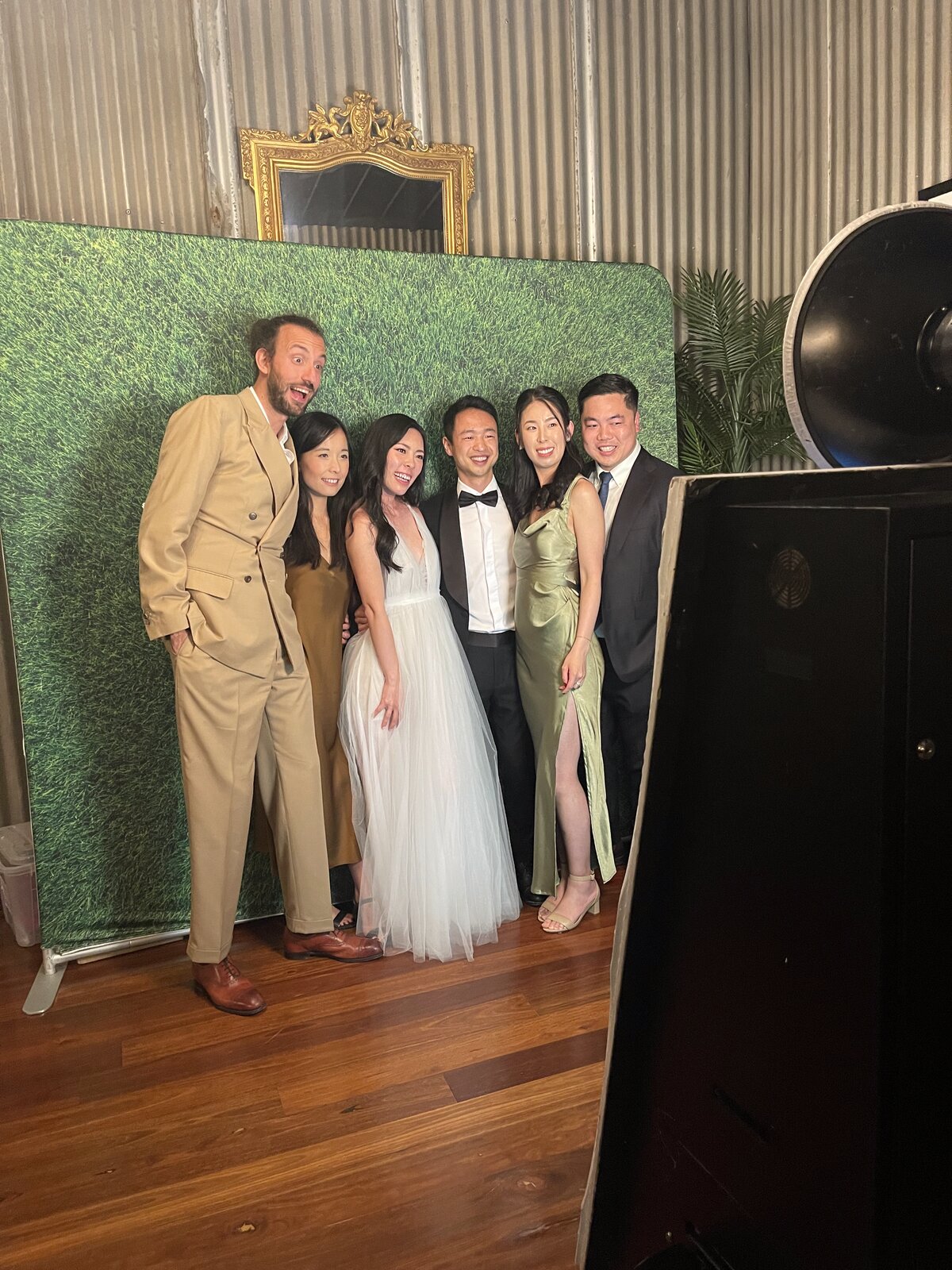 Mirror photo booth at a wedding — Star Events Hire