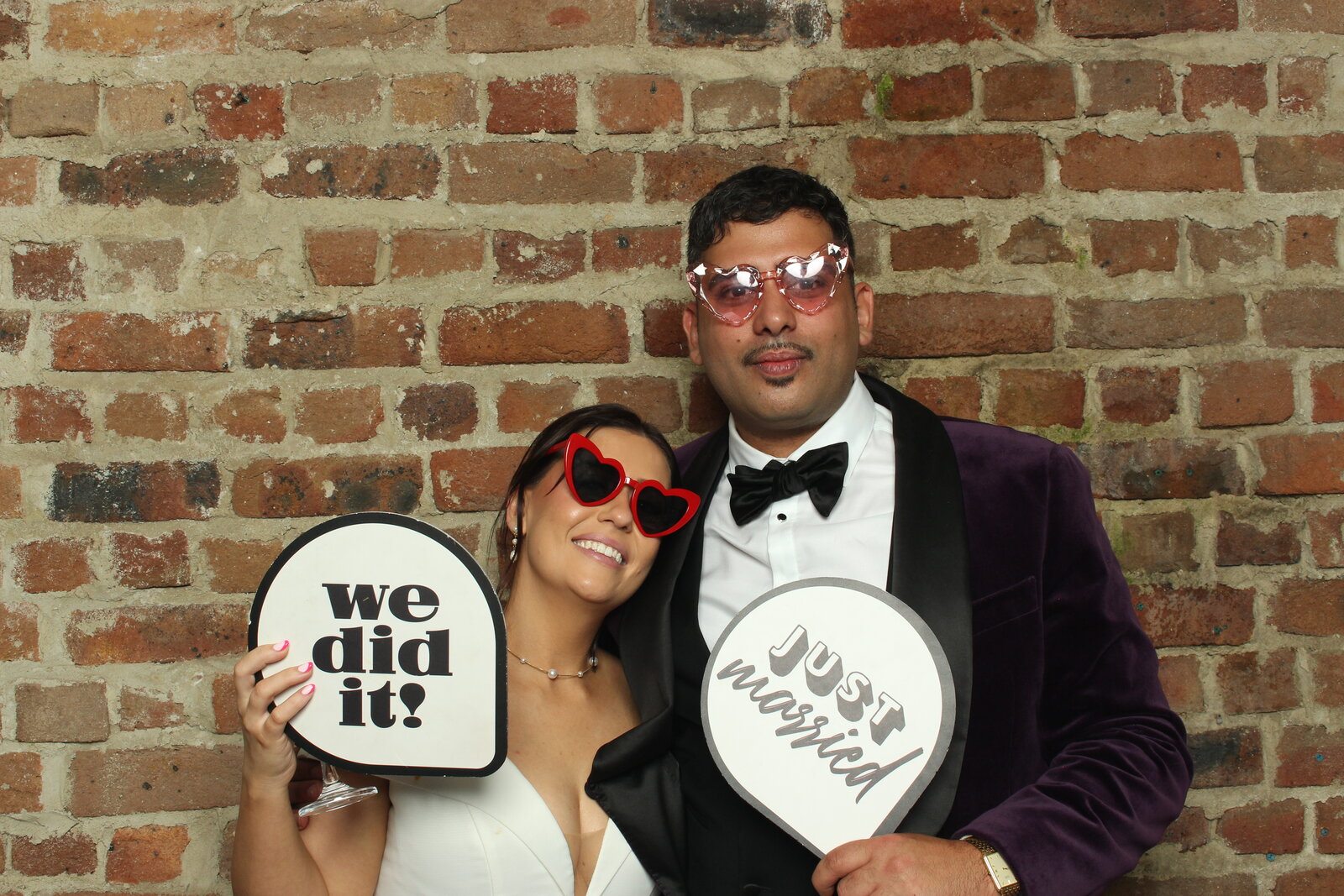 Booth backdrop